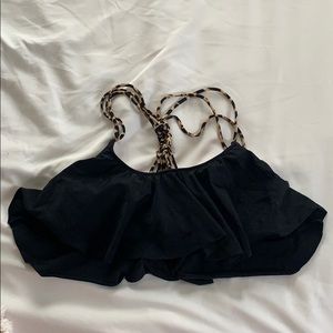 Pink bathing suit top